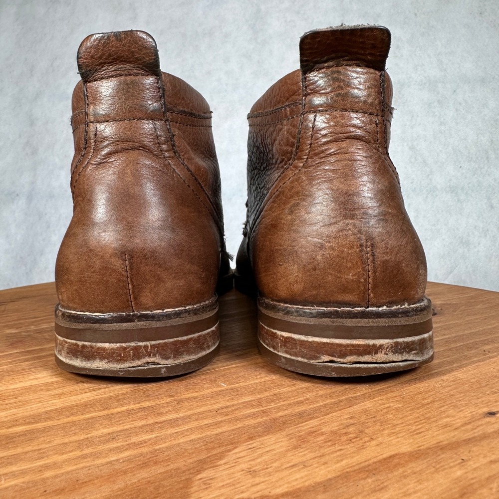 Cole Haan Chukka Boots Mens 10 M Brown Leather C11847 Good Lace Up Ankle Boot - Picture 7 of 13